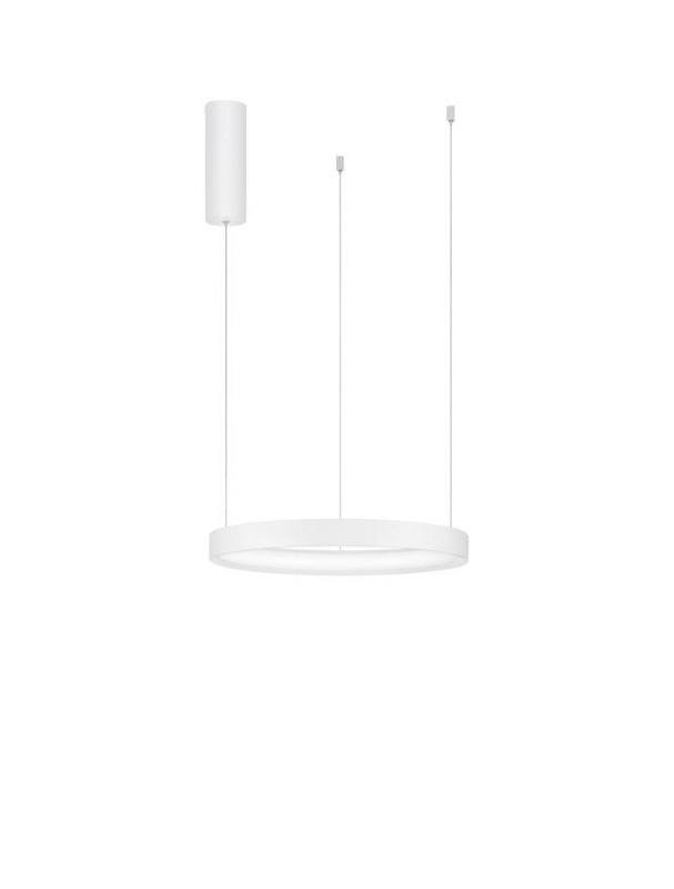 Nova Luce Závěsné LED svítidlo PERRINE, 30W 3000K stmívatelné Barva: Bílá