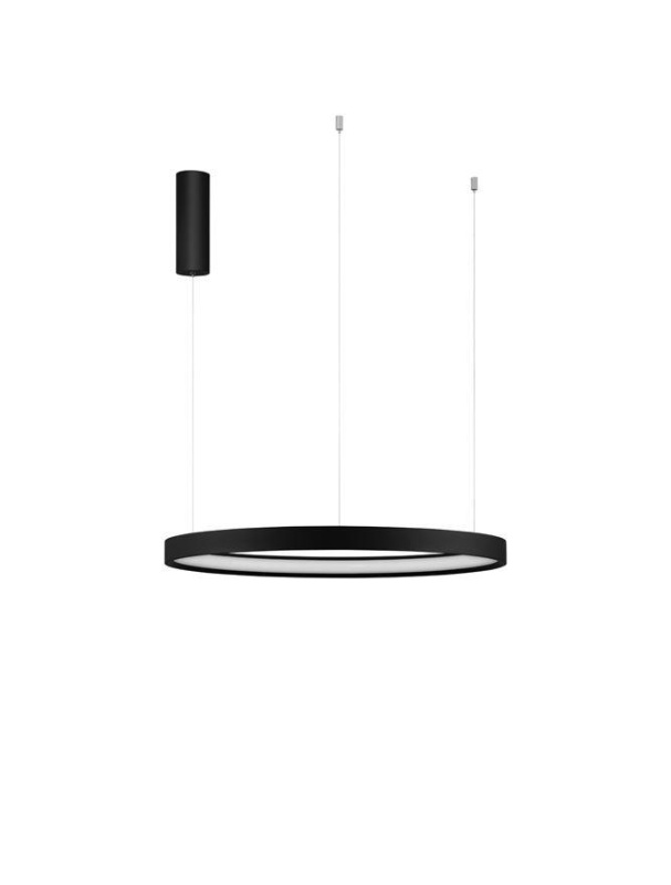 Nova Luce Závěsné LED svítidlo PERRINE, 42W 3000K stmívatelné Barva: Černá