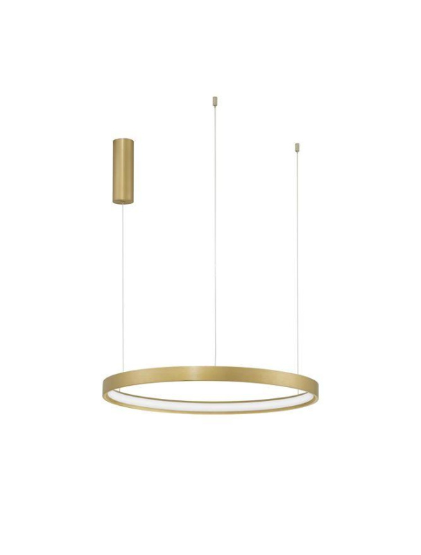Nova Luce Závěsné LED svítidlo PERRINE, 42W 3000K stmívatelné Barva: Zlatá