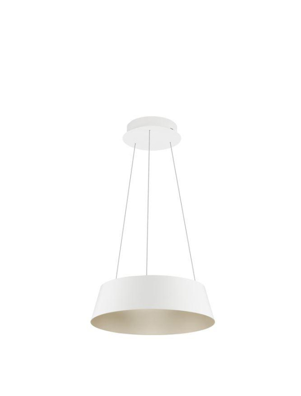 Nova Luce Závěsné LED svítidlo ALBA, 40W 3000K stmívatelné Barva: Bílá