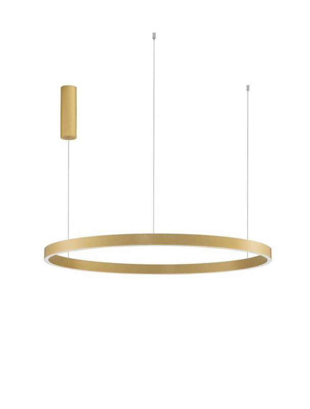 Nova Luce Závěsné LED svítidlo ELOWEN, 100W 3000K stmívatelné Barva: Zlatá