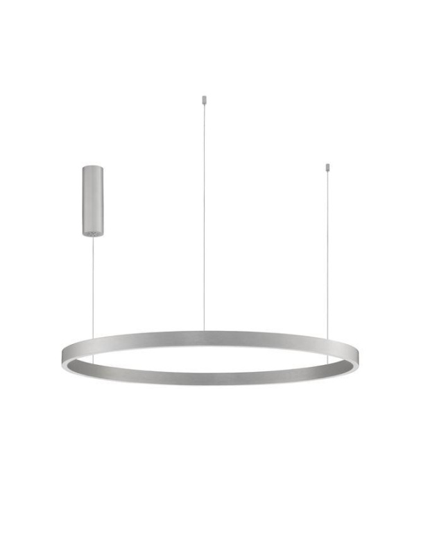 Nova Luce Závěsné LED svítidlo ELOWEN, 100W 3000K stmívatelné Barva: Stříbrná