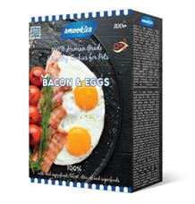 SMOOKIES Premium BACON -  slaninové sušenky 100% human grade, 200g