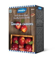 SMOOKIES Premium APPLE -  jablkové sušenky 100% human grade 200g