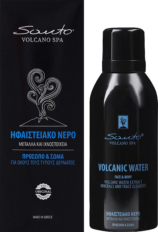 Santo Volcano sopečná voda 100ml