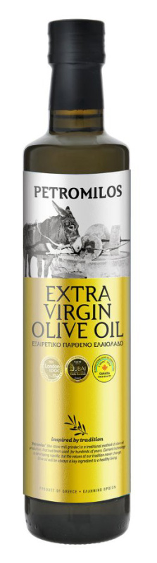 Petromilos Zakynthos Extra panenský olivový olej 0,3% 500ml – sklo