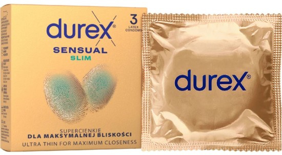 Durex Sensual Slim (3 ks)