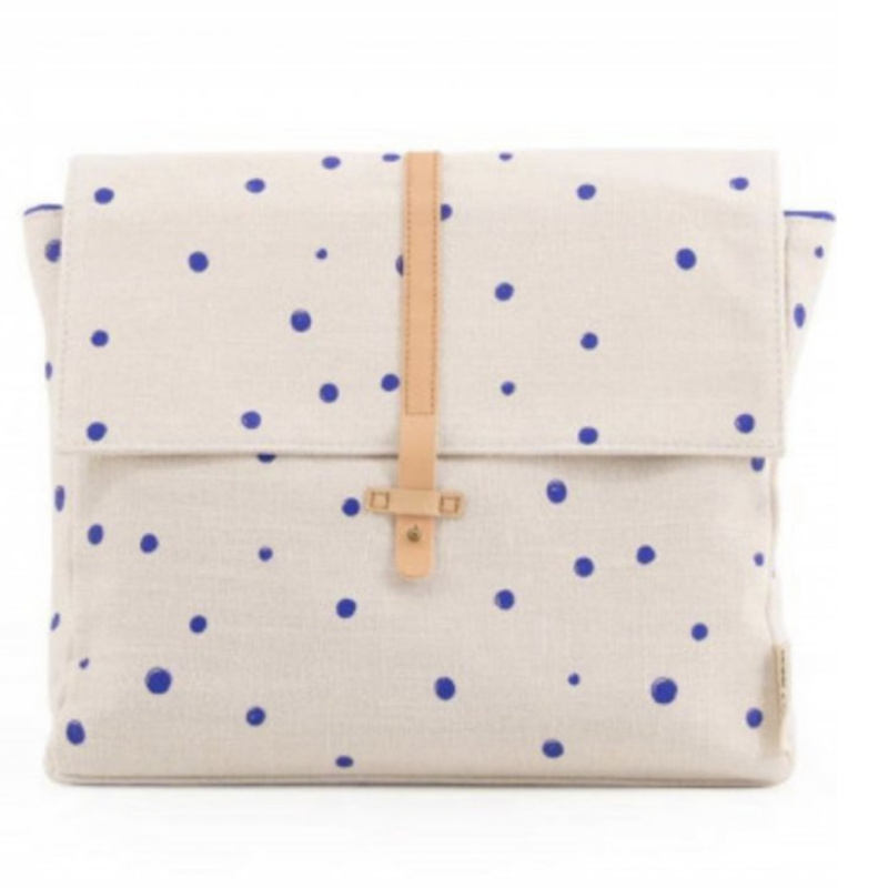 MONK & ANNA Batoh Komodo - dots blue