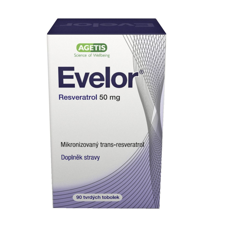 EVELOR Resveratrol 50 mg 90 tobolek