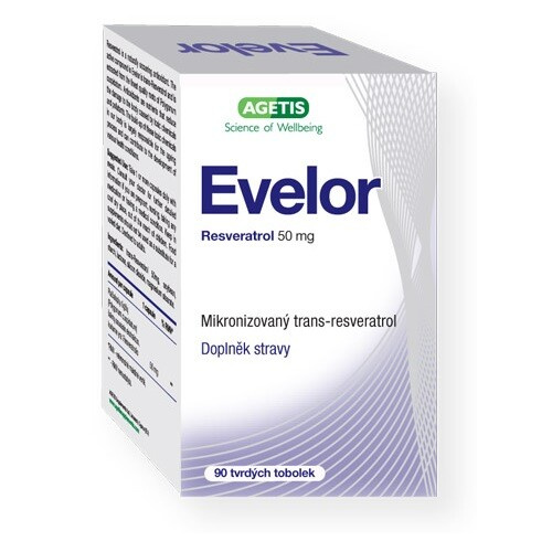 EVELOR Resveratrol 50 mg 90 tobolek
