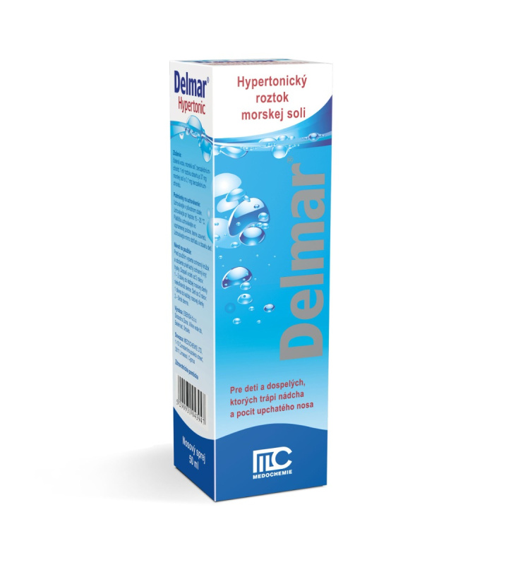 DELMAR Hypertonic nosní sprej 50 ml