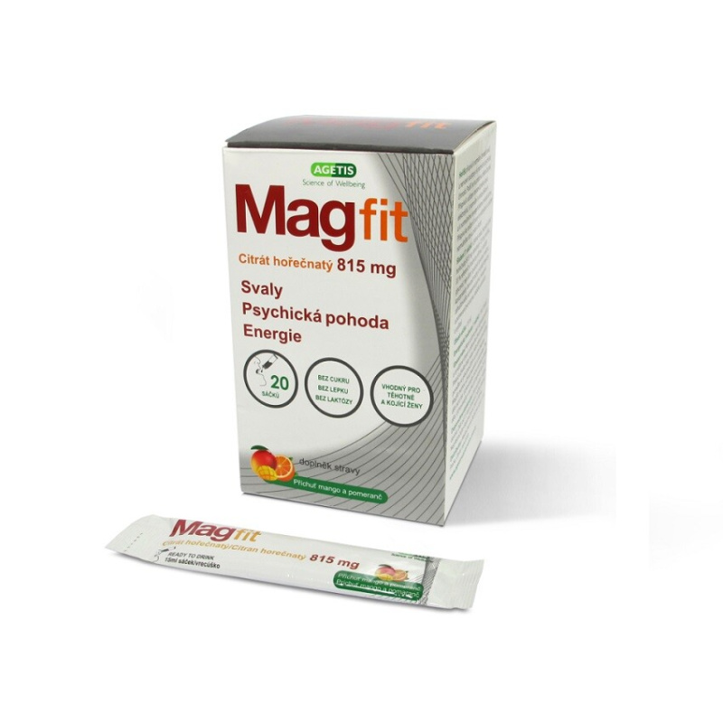 Magfit příchuť mango a pomeranč 20 sáčků
