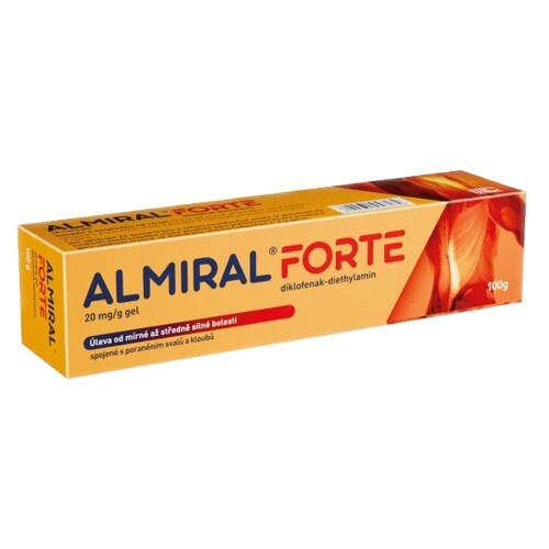 Almiral Forte 20 mg/g gel 100 g