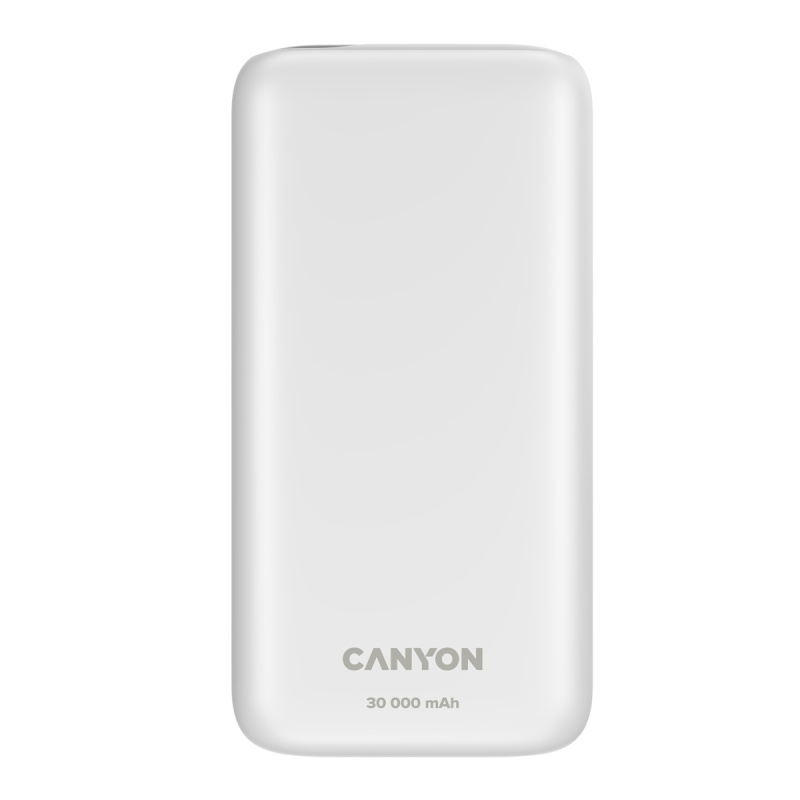 Canyon Power Bank PB-301, 30000mAh, bílá