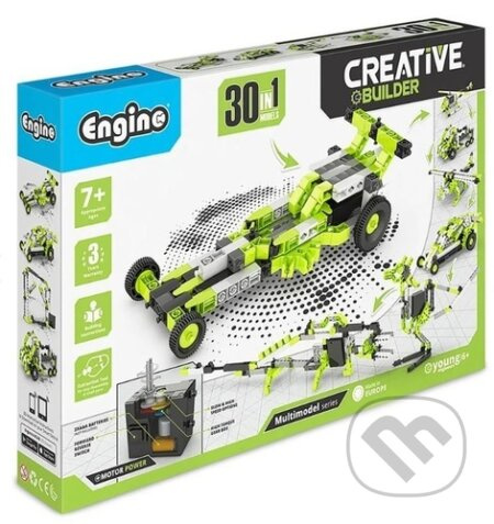 Engino 3030 Inventor 30 Models Motorized Set