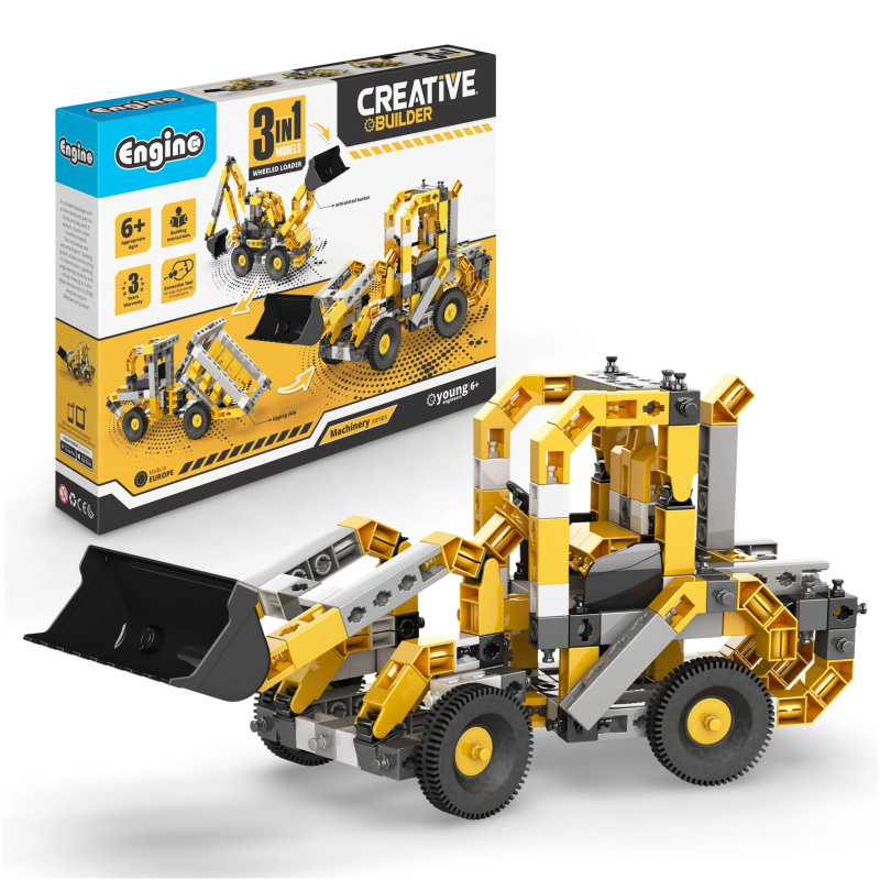 Engino Creative builder nakladač machinery set