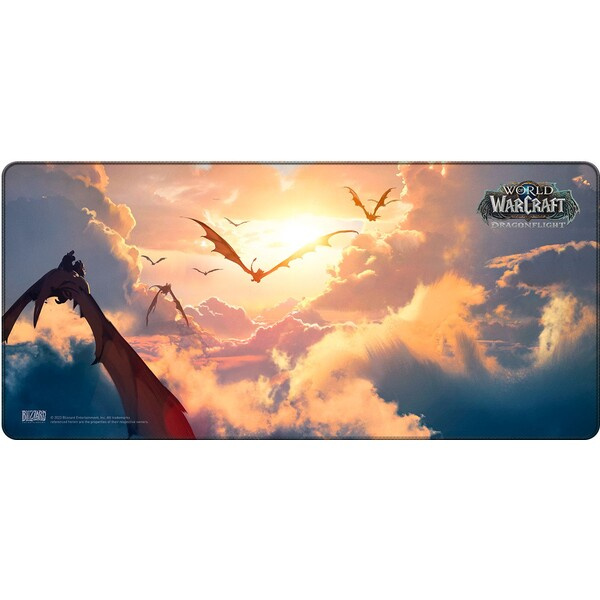 Herní podložka World of Warcraft Dragonflight - Clouds XL Vícebarevná