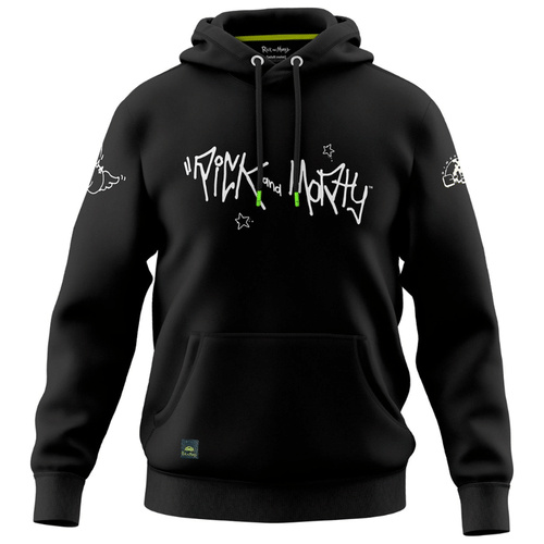 Mikina Rick a Morty - Logo, velikost M