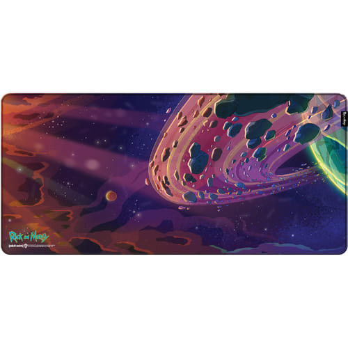 Herní podložka Rick and Morty - Outer Space XL Vícebarevná