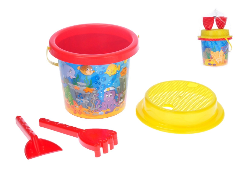 Sada na písek mořský svět 4ks