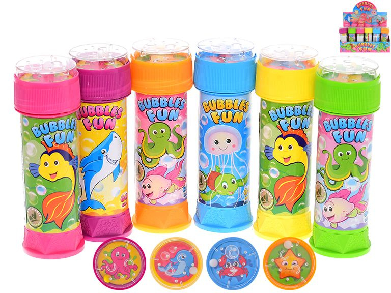 Bublifuk s mořskými motivy 60 ml, mix