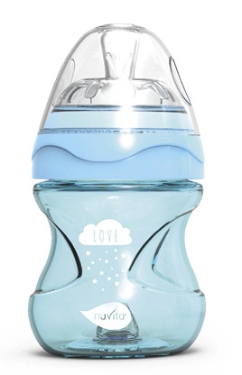 Nuvita lahvička Mimic Cool Light blue 150ml