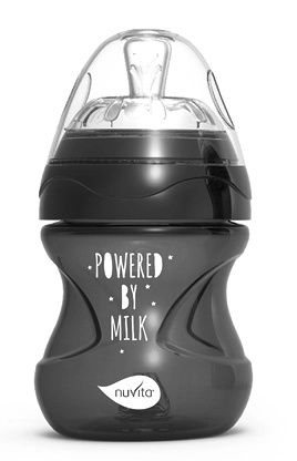 Nuvita lahvička Mimic Cool Black 150ml