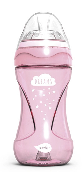 Nuvita lahvička Mimic Cool Light pink 250ml