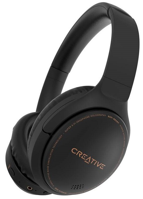 Bezdrátová sluchátka Creative Zen Hybrid / 37 hod. / Jack 3,5 mm / černá Varianta: ivi1