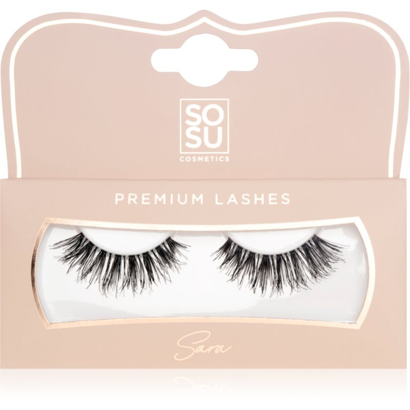 SOSU Cosmetics Premium Lashes umělé řasy odstín Sara 1 ks