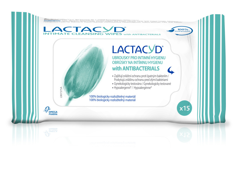 Lactacyd Pharma ubrousky pro intimní hygienu 15 ks