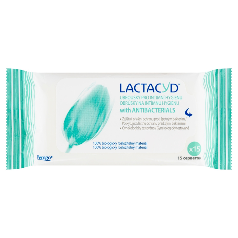 Lactacyd Pharma ubrousky pro intimní hygienu 15 ks