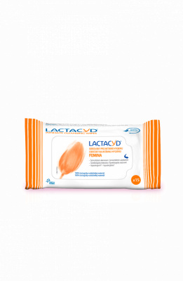 Lactacyd Femina ubrousky pro intimní hygienu 15 ks