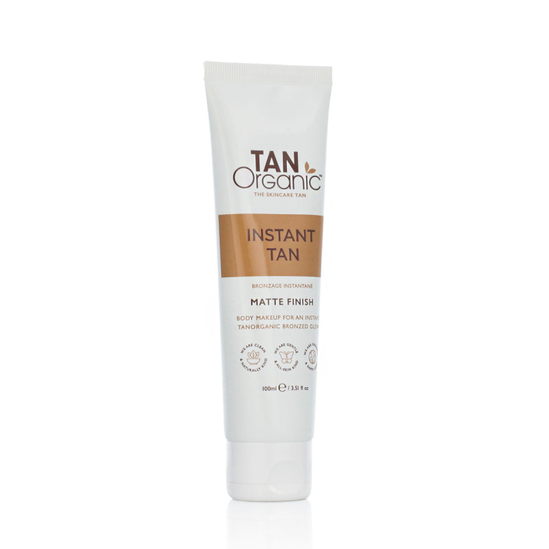 TanOrganic Instant Tan samoopalovací tělový krém s matným efektem 100 ml