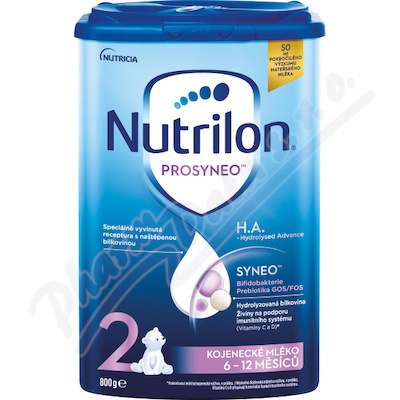 NUTRILON Prosyneo 2 H.A. 800 pokračovací kojenecké mléko 6m+ 800 g