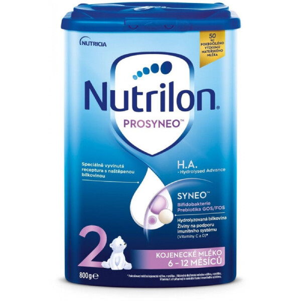 NUTRILON Prosyneo 2 H.A. 800 pokračovací kojenecké mléko 6m+ 800 g