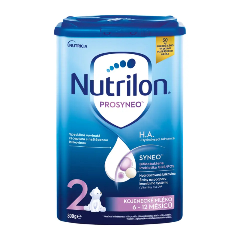 NUTRILON Prosyneo 2 H.A. 800 pokračovací kojenecké mléko 6m+ 800 g
