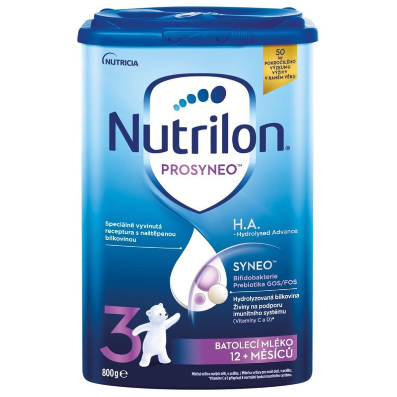 Nutrilon Prosyneo 3 H. A. Batolecí mléko