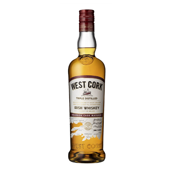 West Cork Blended Bourbon Cask 40% 0,7l (holá lahev)