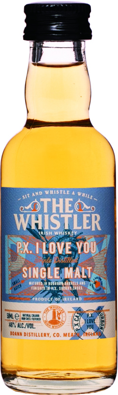 The Whistler Single Malt P.X. I Love You Mini 0,05l 46%