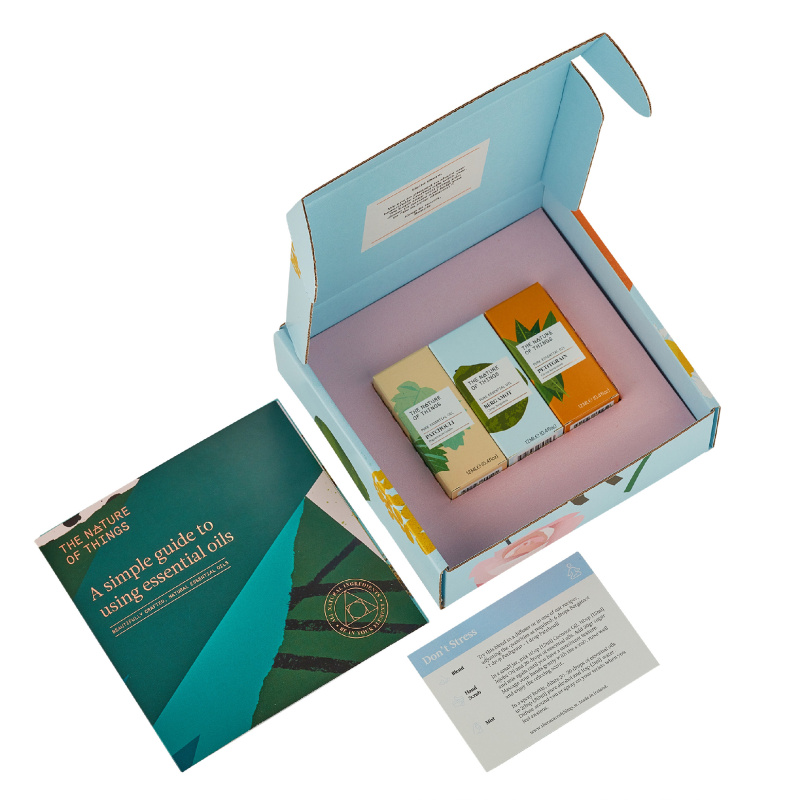 THE NATURE OF THINGS - Gift set esenciálních olejů - Don´t stress