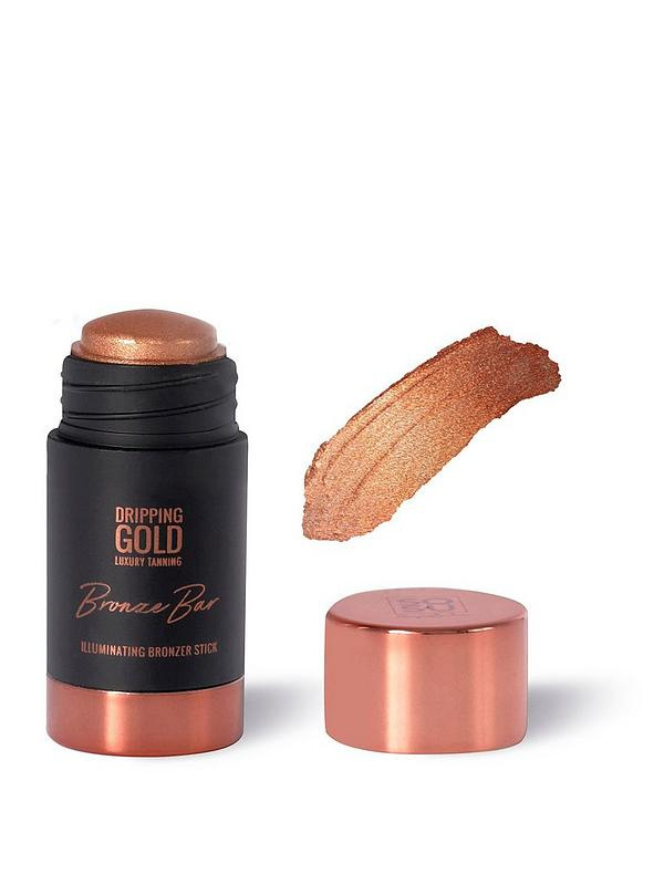 Dripping Gold Luxury Tanning Bronze Bar rozjasňující bronzer na obličej a tělo 36 g