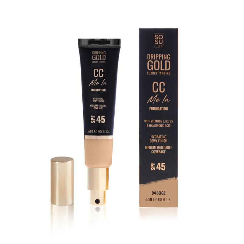 Dripping Gold CC Me In lehký make-up SPF 45 odstín Tan 06 32 ml