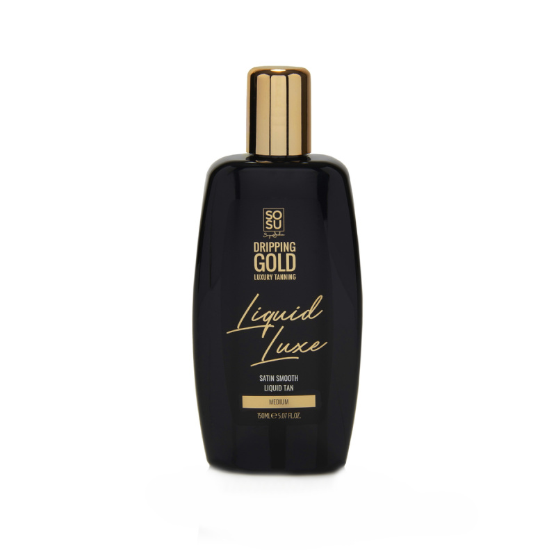 Dripping Gold Luxury Tanning Liquid Luxe samoopalovací voda na tělo Medium 150 ml