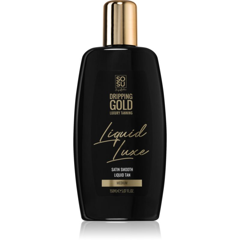 Dripping Gold Luxury Tanning Liquid Luxe samoopalovací voda na tělo Medium 150 ml
