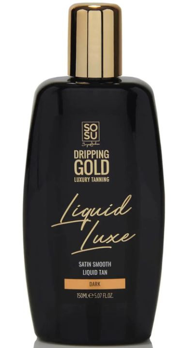Dripping Gold Luxury Tanning Liquid Luxe samoopalovací voda na tělo Dark 150 ml