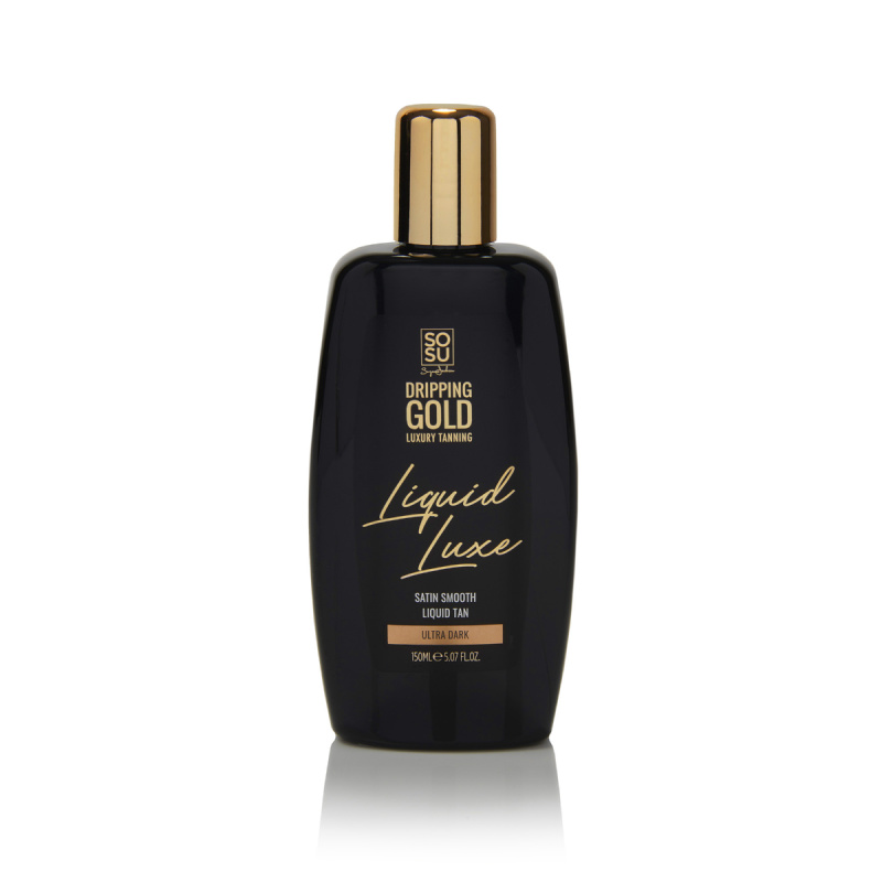 Dripping Gold Luxury Tanning Liquid Luxe samoopalovací voda na tělo Ultra Dark 150 ml