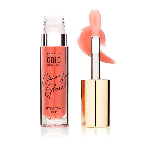 Dripping Gold Hydrating Cherry Gloss olej na rty s hydratačním účinkem odstín Cherry 3,8 ml