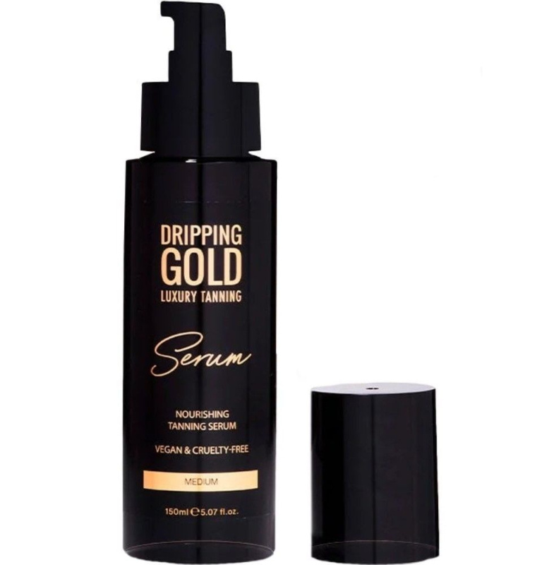 Dripping Gold Luxury Tanning Serum samoopalovací přípravek na tělo a obličej odstín Medium 150 ml