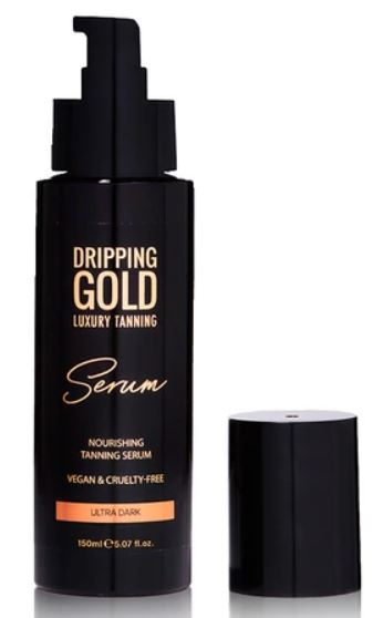 Dripping Gold Luxury Tanning Serum samoopalovací přípravek na tělo a obličej odstín Ultra Dark 150 ml